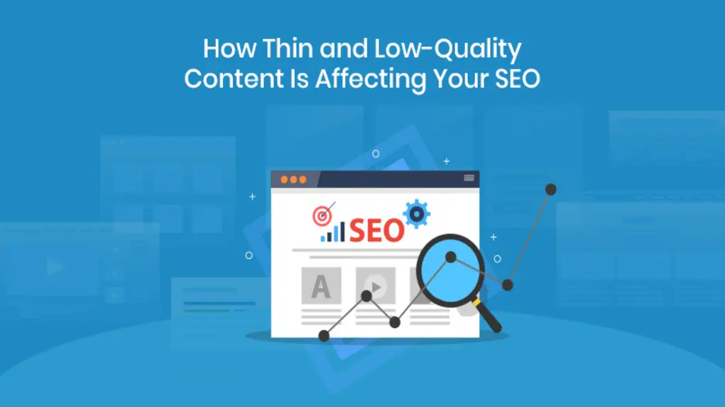 Seo Downfall Low Quality Content S Impact On Rankings
