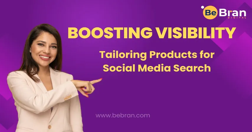 Boosting Visibility Tailoring Products For Social Media Search