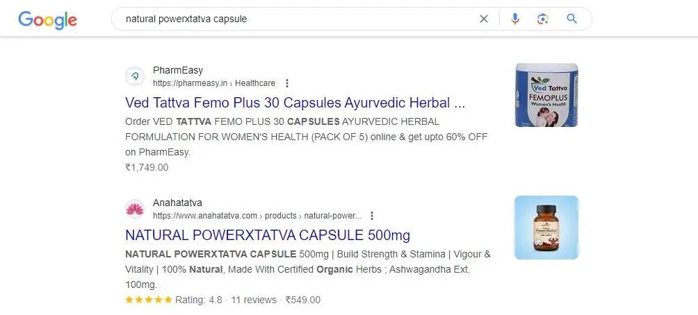 Natural Powerxtatva Capsule