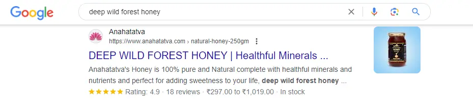 Deep Wild Forest Honey