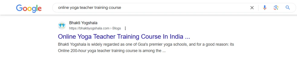 1.online Yoga Teacher Training Course