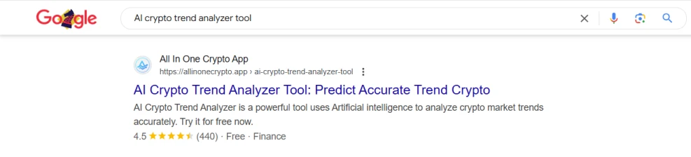 2. Ai Crypto Trend Analyzer Tool