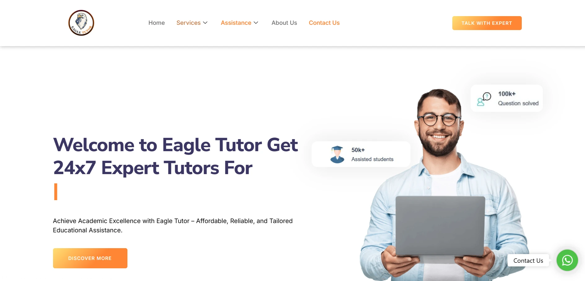 Main Image Eagletutor