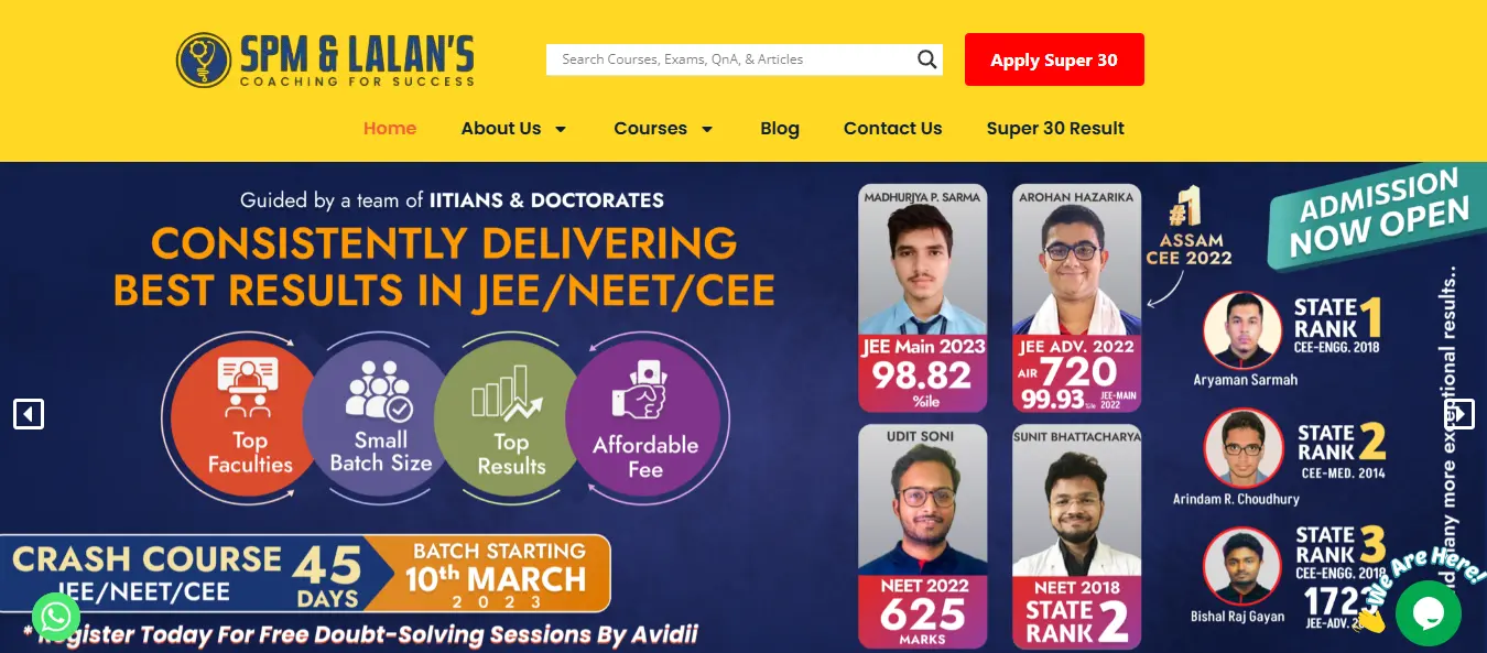 Main Website