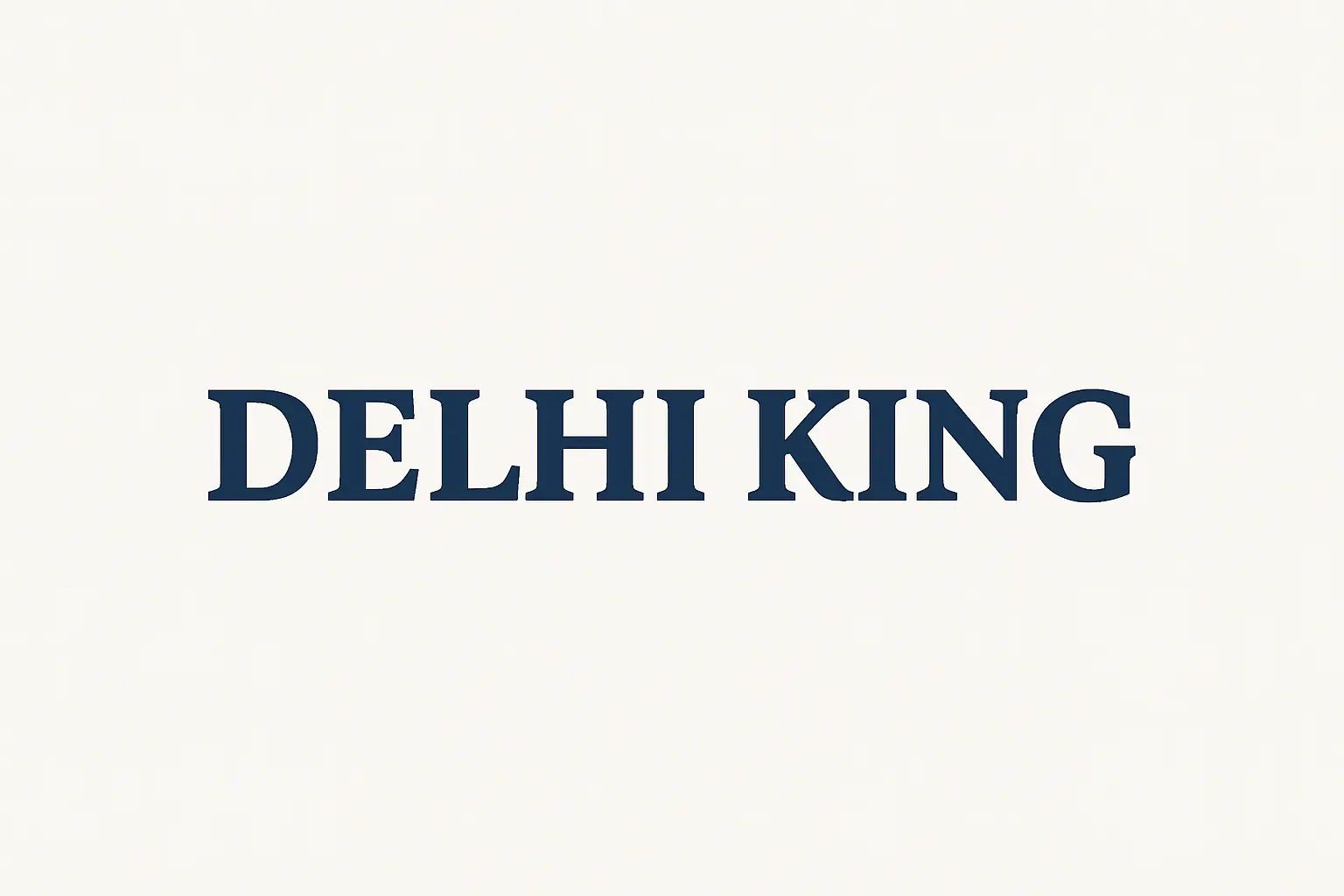 Delhi King Logo